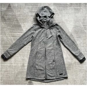 CALVIN KLEIN PERFORMANCE Women’s Small Gray Hooded Jacket W/ Thumbholes